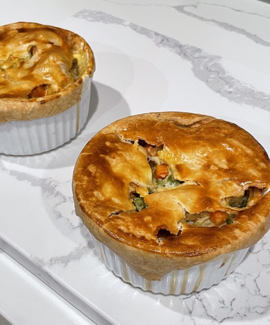 Individual Chicken Pot Pie's - Clyde's Corner